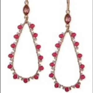 Lonna & Lilly new Gold Tone Open Drop Earrings